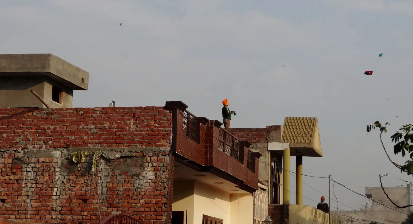 Amritsar | Sikh au cerf-volant