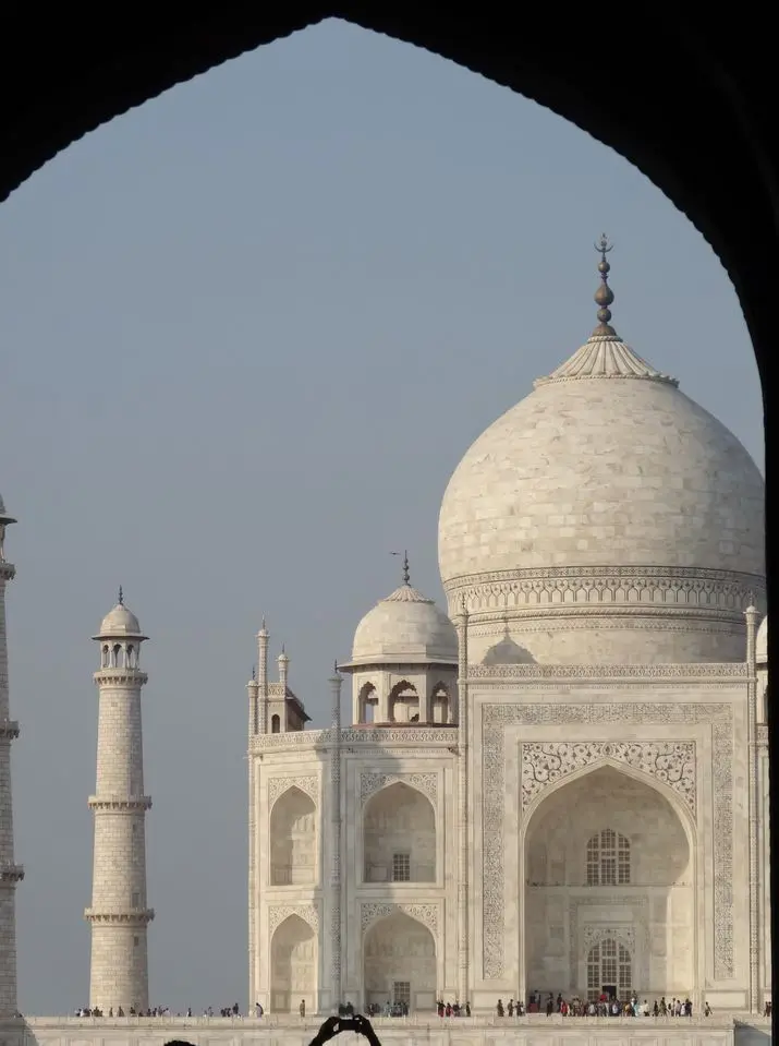 Agra / Entrée Taj Mahal